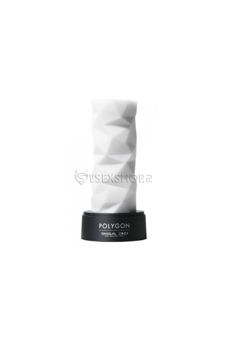 Мастурбатор Тенга '3D Полигон' Tenga 3D POLYGON белый