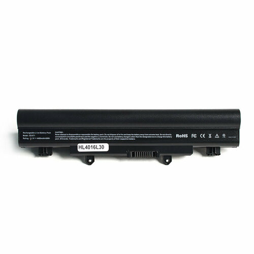 Аккумулятор для ноутбука Acer TravelMate P246, Aspire E5-411, V3-472, Extensa 2509 Series. 11.1V 4400mAh AL14A32, KT.00603.008 аккумулятор al14a32 для acer e14 e15 e5 421 e5 471g v3 572g v5 572g extensa 2509 11 1v 5200mah