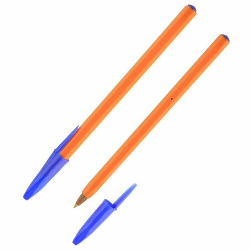 Ручка шариковая неавтоматическая одноразовая Attache Economy синяя толщина линии 0.7 мм, 1482482
