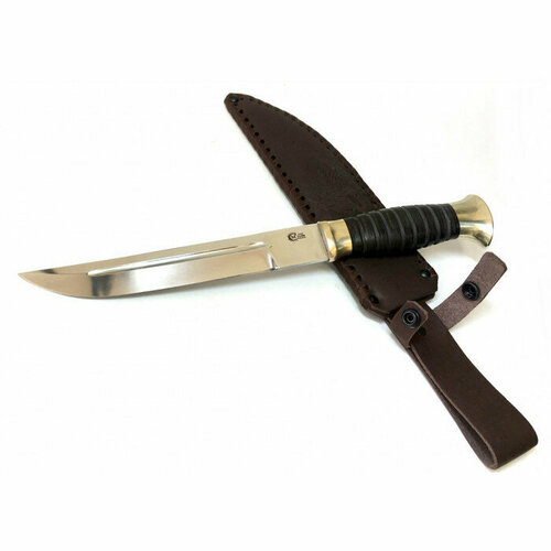 фото Пластунский нож казак, х12мф, граб, ручная работа мастерская семина