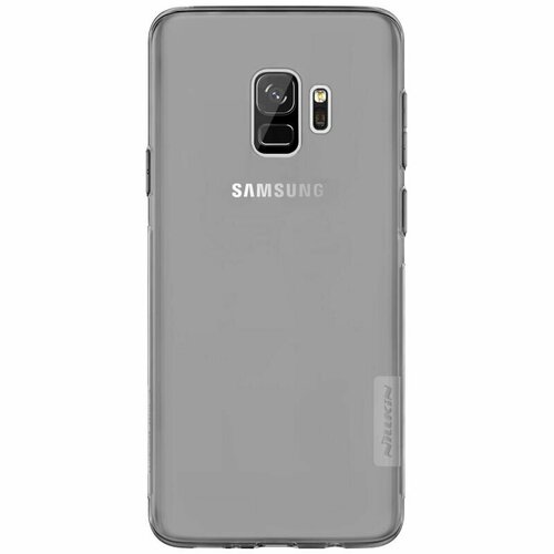 Накладка Nillkin Nature TPU Case силиконовая для Samsung Galaxy S9 SM-G960 прозрачно-черная накладка силиконовая nillkin nature tpu case для samsung galaxy s9 plus g965 прозрачно золотая