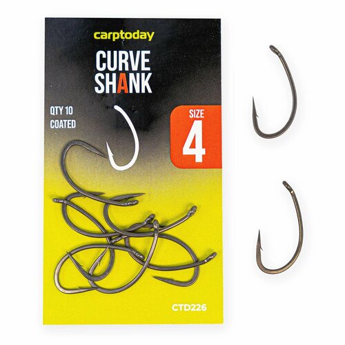 Крючки карповые Carptoday Curve Shank Размер №2