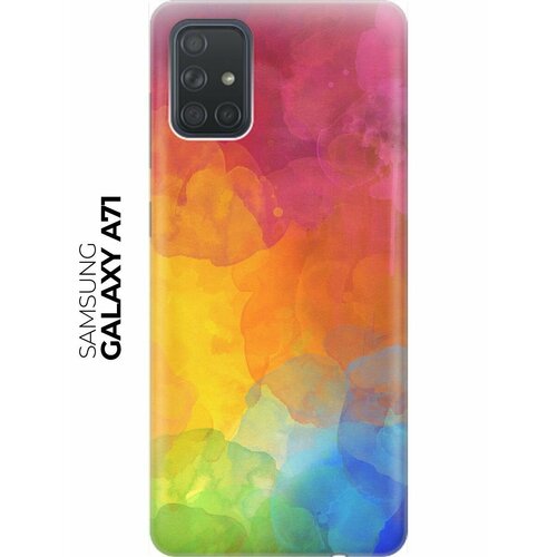 RE: PA Накладка Transparent для Samsung Galaxy A71 с принтом Буйство красок re pa накладка transparent для samsung galaxy m31 с принтом буйство красок