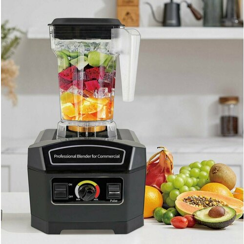 Профессиональный коммерческий стационарный блендер PC-777 черный серый 1799000₽