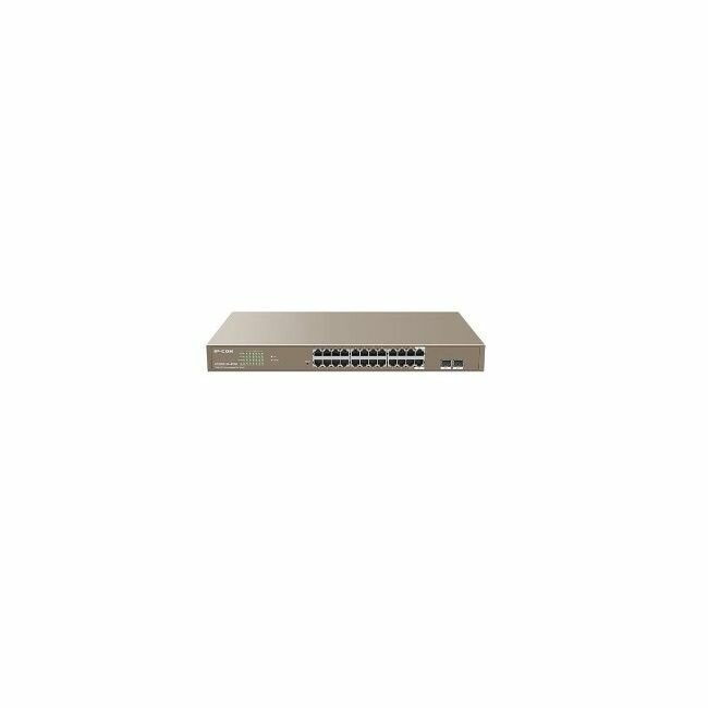 Коммутатор 24PORT 2SFP POE G3326P-24-410W IP-COM TENDA - фото №3