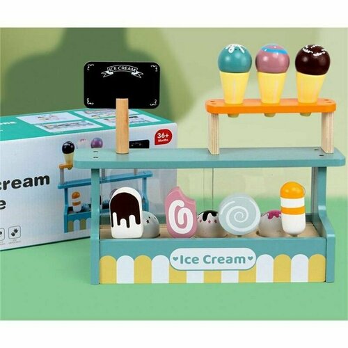 Продавец мороженого развивающий игровой набор topbright сюжетно ролевая игра математические весы продавец балансир