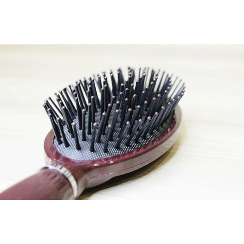 Расческа для волос массажная, распутывающая мокрые волосы Красный 2