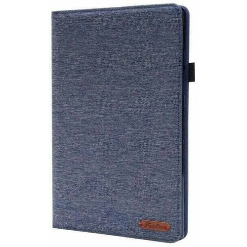 Чехол-книжка тканевый для планшета Samsung Galaxy Tab S8/S9, синий