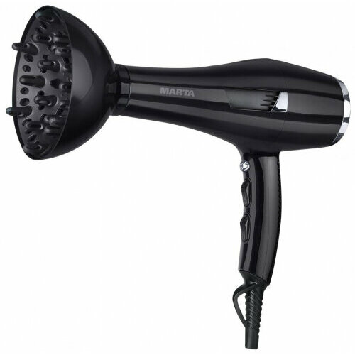 Фен MARTA MT-1498 серебряный агат 831900₽
