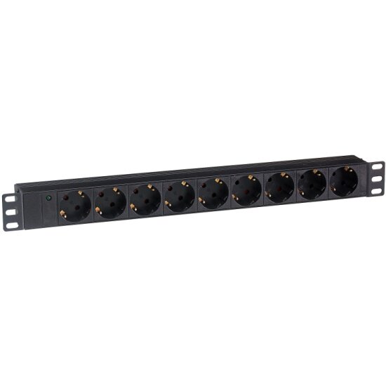 Блок розеток Exegate ServerPro PDU-19H901 9шт, 1U, 19"