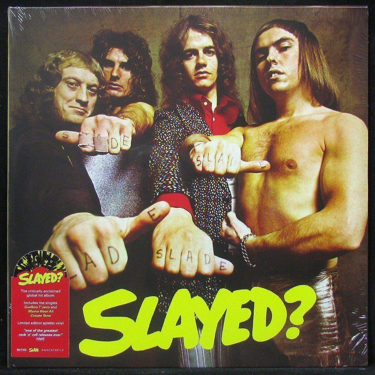 Виниловая пластинка BMG Slade – Slayed? (coloured vinyl)
