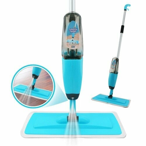 Швабра для мытья полов с распылителем Healthy Spray Mop / Швабра для влажной уборки