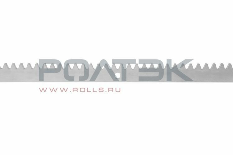 Зубчатая рейка ролтэк для откатных ворот 30*8мм, 1м