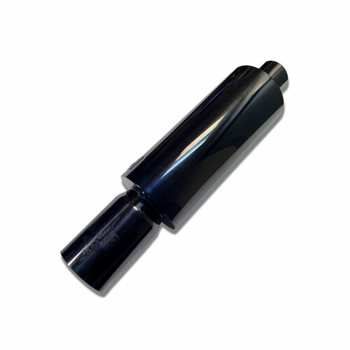 Глушитель HKS Hi-Power TITAN 63 мм вход / 89 мм выход с расширением (универсальный) тихий бас / банка