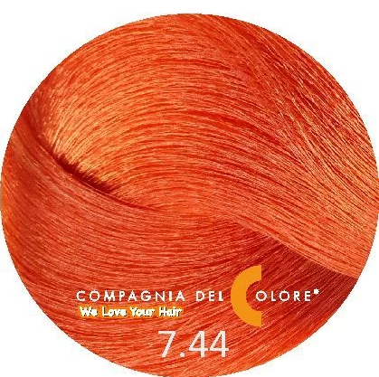 COMPAGNIA DEL COLORE краска для волос 100 МЛ 7.44