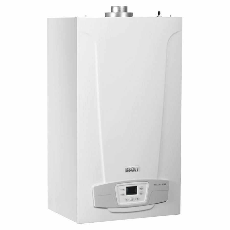 Котел газовый BAXI ECO LIFE 31F настенный, 31 кВт, двухконтурный, закрытая камера сгорания