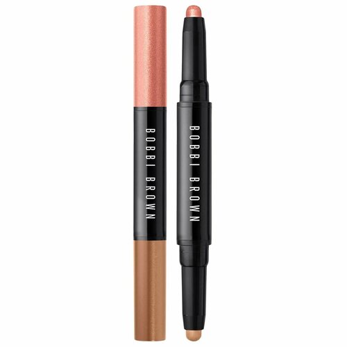 BOBBI BROWN Двусторонние тени-карандаш для век Dual-Ended Long Wear Cream Eye Shadow Stick (Pink Copper / Cashew)