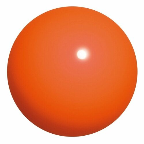фото Мяч гимнастический матовый (185 мм) chacott - 083. оранжевый