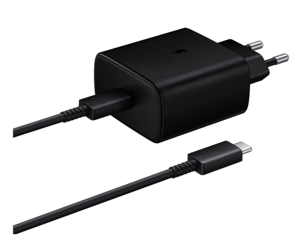 СЗУ Samsung Super Fast Charge 45W с кабелем USB - Type-C Черный (EP-TA845XBEG)