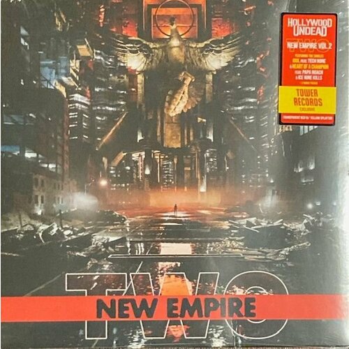 Виниловая пластинка Hollywood Undead - New Empire, Vol. 2 Transparent Red With Yellow Splatter (1 LP) co34 106tb1 2 07