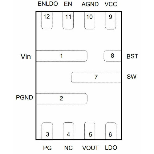 Микросхема NB679AGD APA***