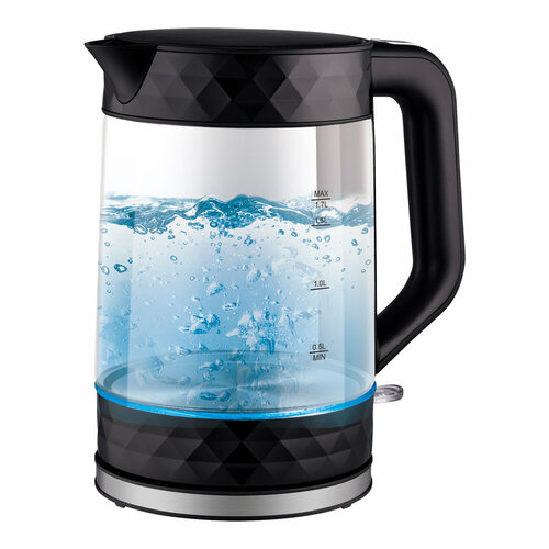 Чайник электрический 17Л 2200ВТ диск стекло контроллер STRIX подсветка VITEK 547200₽