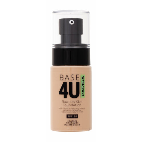 PARISA COSMETICS Тональный крем Base 4U, 60 мл, 13 Натуральный