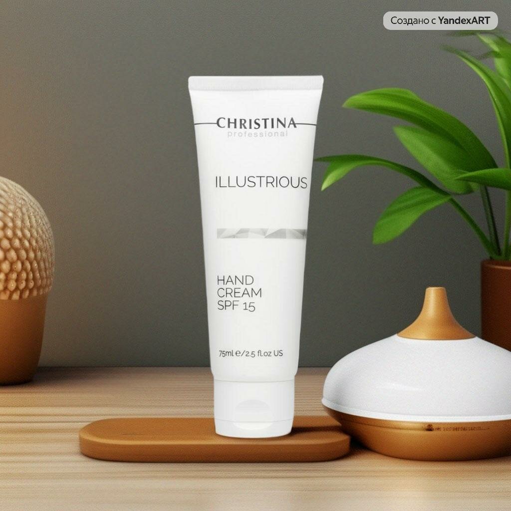 Защитный крем для рук Christina Illustrious Hand Cream SPF15 75 мл - фото №4