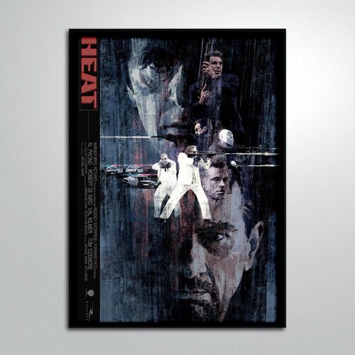 Постер без рамы/Схватка Аль Пачино Роберт Де Ниро Вэл Килмер Картина Heat Endorphin Poster