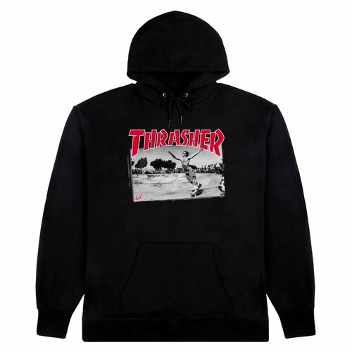 фото Худи thrasher, размер xl, черный