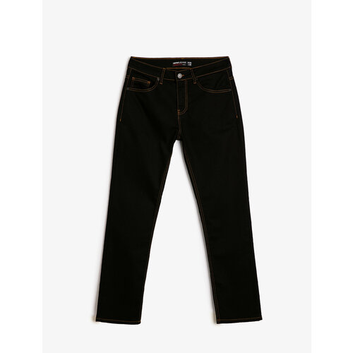 фото Джинсы koton, размер 36/32, черный