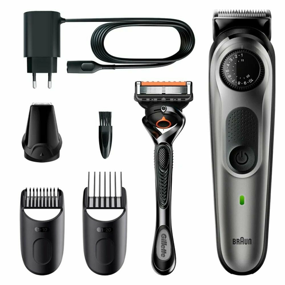 Триммер для бороды Braun BT5360 + Бритва Gillette