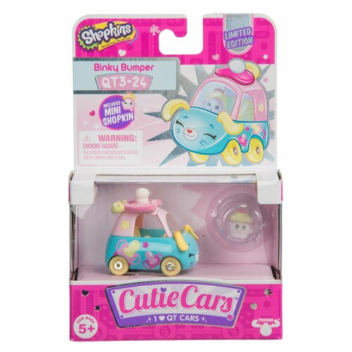 Коллекционная Машинка Shopkins Cutie Cars Binky Bumper Limited Edition QT3-24
