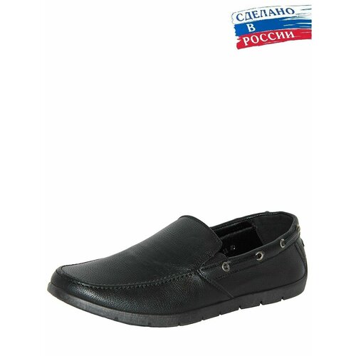 фото Мокасины , размер 40, черный in-step