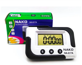 Авто часы Nako NA-617A (серебристый)