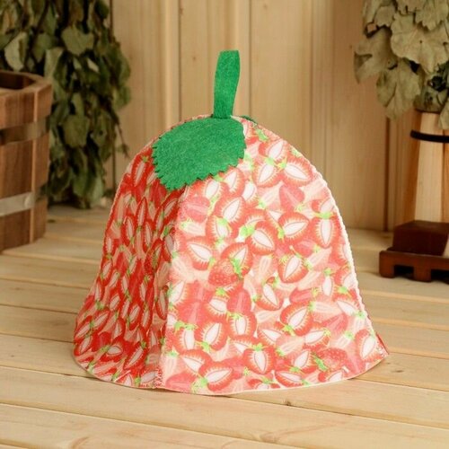 Шапка банная женская Ягодка 807₽