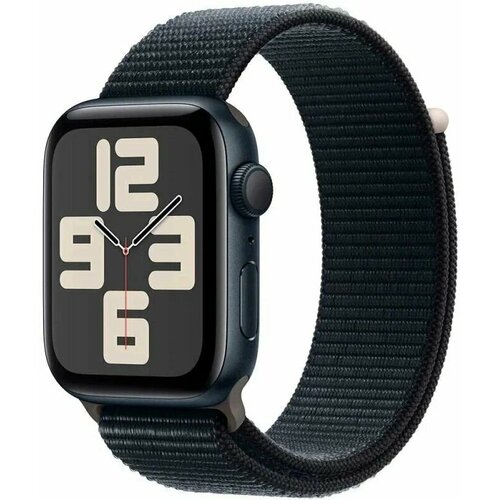 Умные часы Apple Watch SE 2023 40 мм Aluminium Case with Sport Loop Midnight 34300₽
