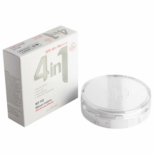 Крем-кушон для лица осветляющий DrCellio Dr G50 4 in 1 BBoyan Cushion Whitening 23 Natural Beige 1482₽