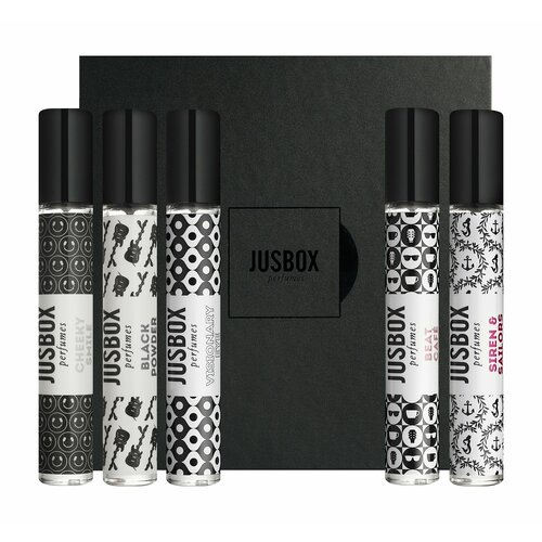 JUSBOX JB Greatest Hits 2 Набор унисекс (Парфюмерная вода 5x7,8мл) jusbox jb greatest hits eau de parfum set