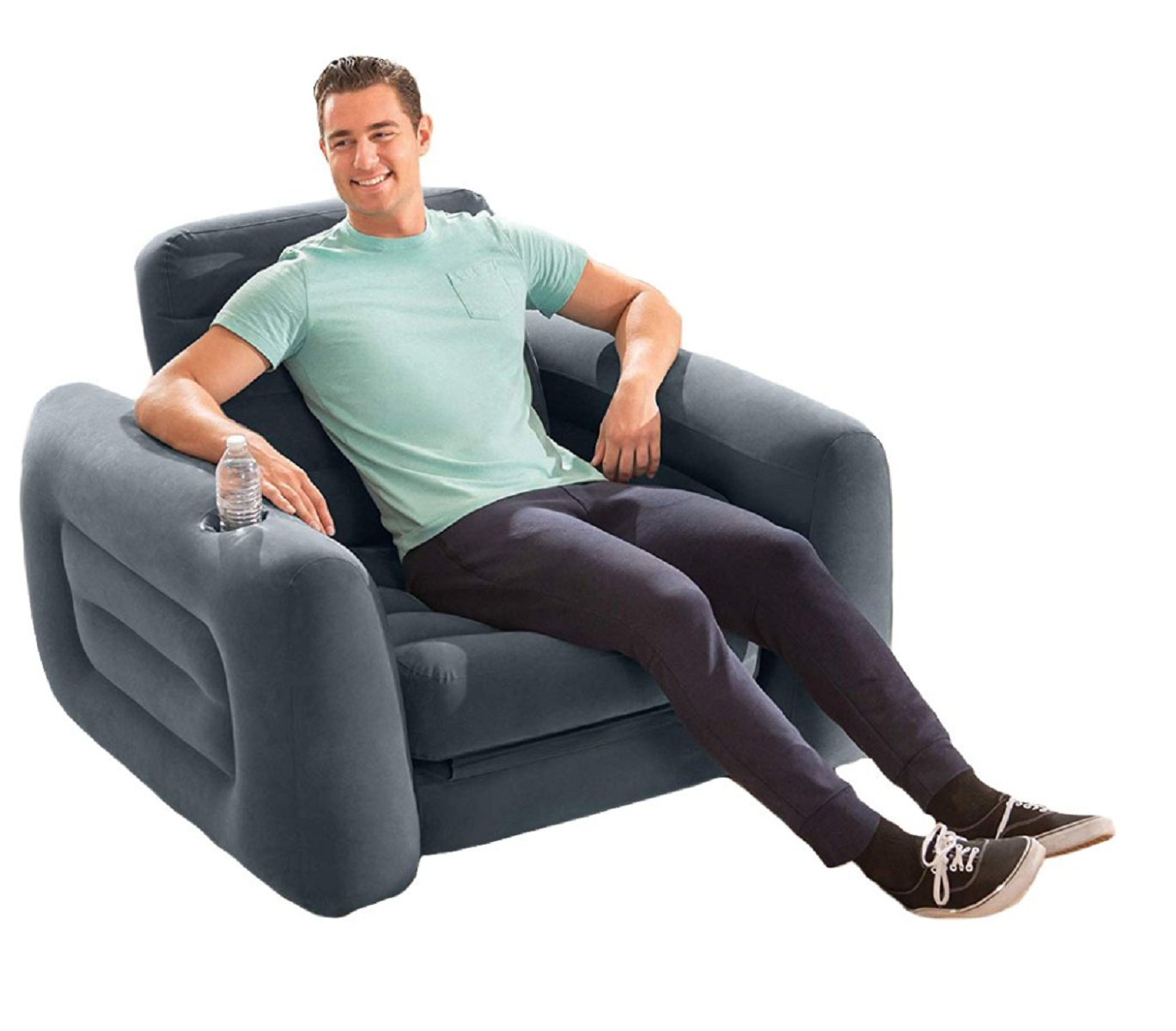 Надувное кресло Intex Pull-Out Chair 66551 - фото №10