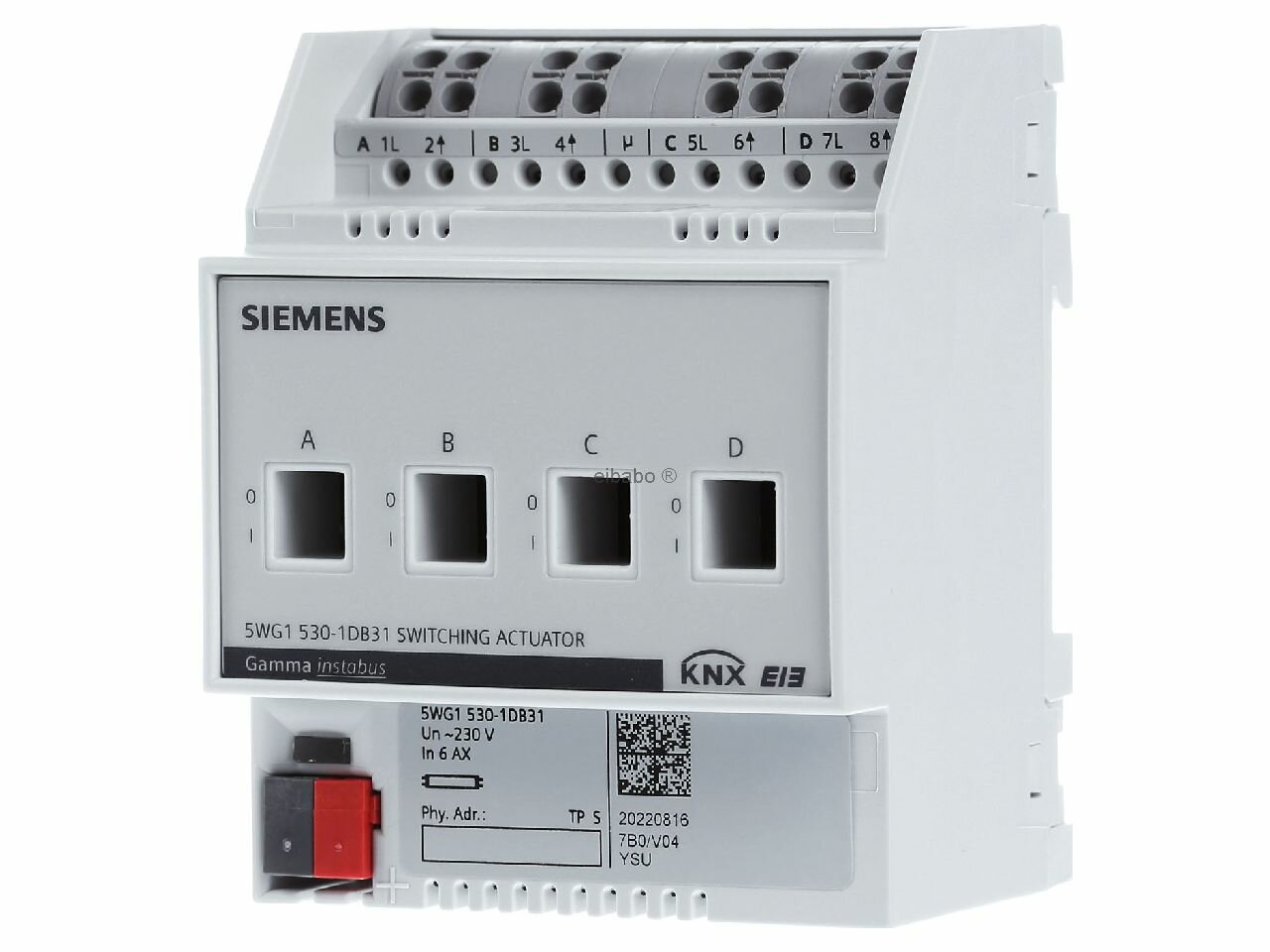 Переключатель для домашней автоматизации KNX 5WG1530-1DB31 – Siemens – 7612914108517