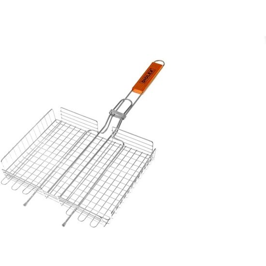 DX-G1102 Решетка-гриль глубокая 31x24cm (сталь с хромированным покрытием) Diolex - фото №11