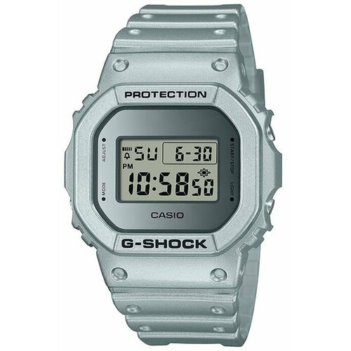 Наручные часы CASIO, серый, серебряный наручные часы casio dw 5600ff 8 серебряный