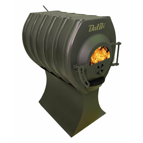 Печь отопительная дровяная длительного горения Bulik 280 PLUS стекло 52080₽