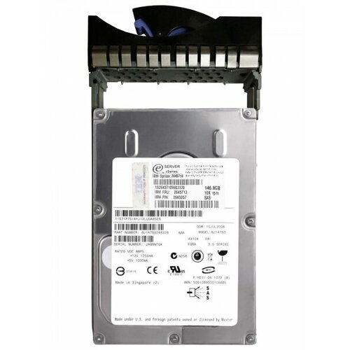 Жесткий диск IBM 90K066-039 1468Gb 10000 SAS 35 HDD 10895₽