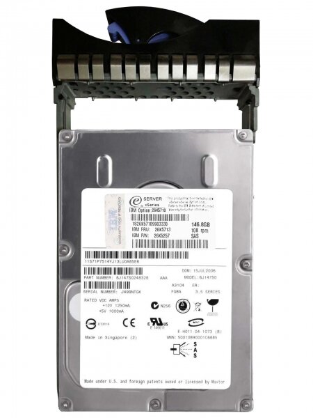 Жесткий диск IBM 26K5257 146,8Gb 10000 SAS 3,5" HDD