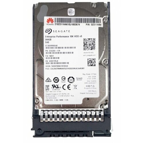 Жесткий диск Huawei 2C6200-179 300Gb 10000 SAS 25 HDD 11945₽