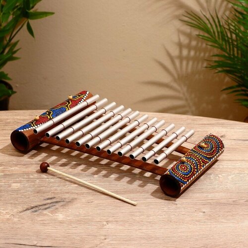 Музыкальный инструмент Ксилофон, микс 33,5х19,5х6 см музыкальный инструмент ксилофон микс 33 5х19 5х6 см