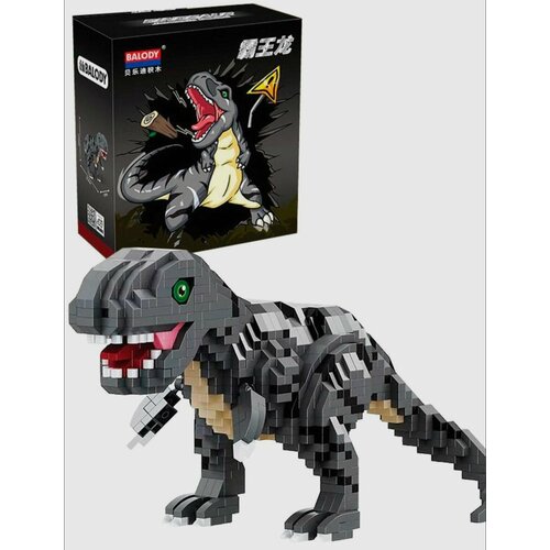 конструктор динозавры тираннозавр рекс 60132 3D конструктор 18398 Balody  Динозавры. Тираннозавр Рекс 1008 дет.
