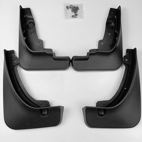 Брызговики Haval Jolion 2021- Хавал Джолион 2021- комплект 4 штуки крепёж 1980₽